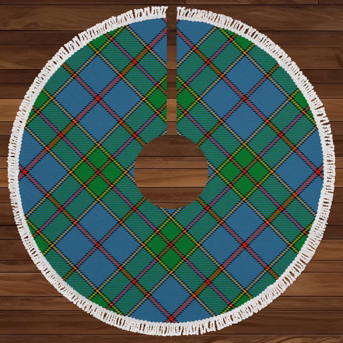 Strachan Ancient Clan Badge Tartan Christmas Tree Skirt