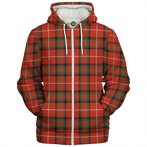 Stuart of Bute Ancient Clan Badge Tartan Sherpa Hoodie