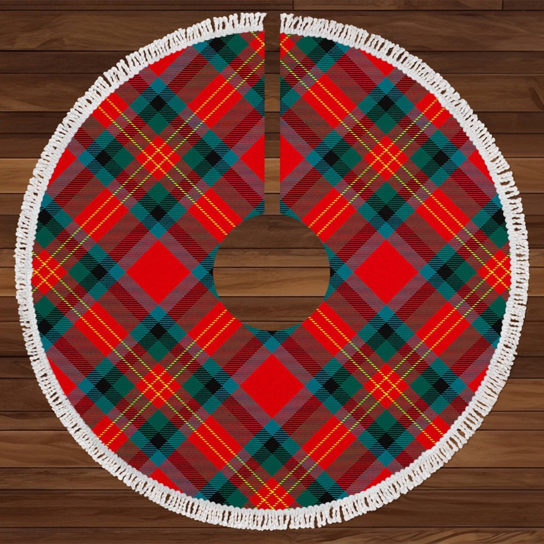 Sturrock Modern Tartan Christmas Tree Skirt