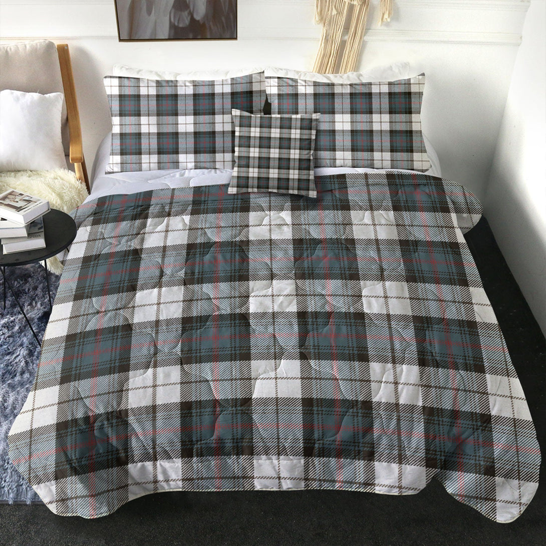 Sutherland Dress Royal Blue Weathered Tartan Comforter