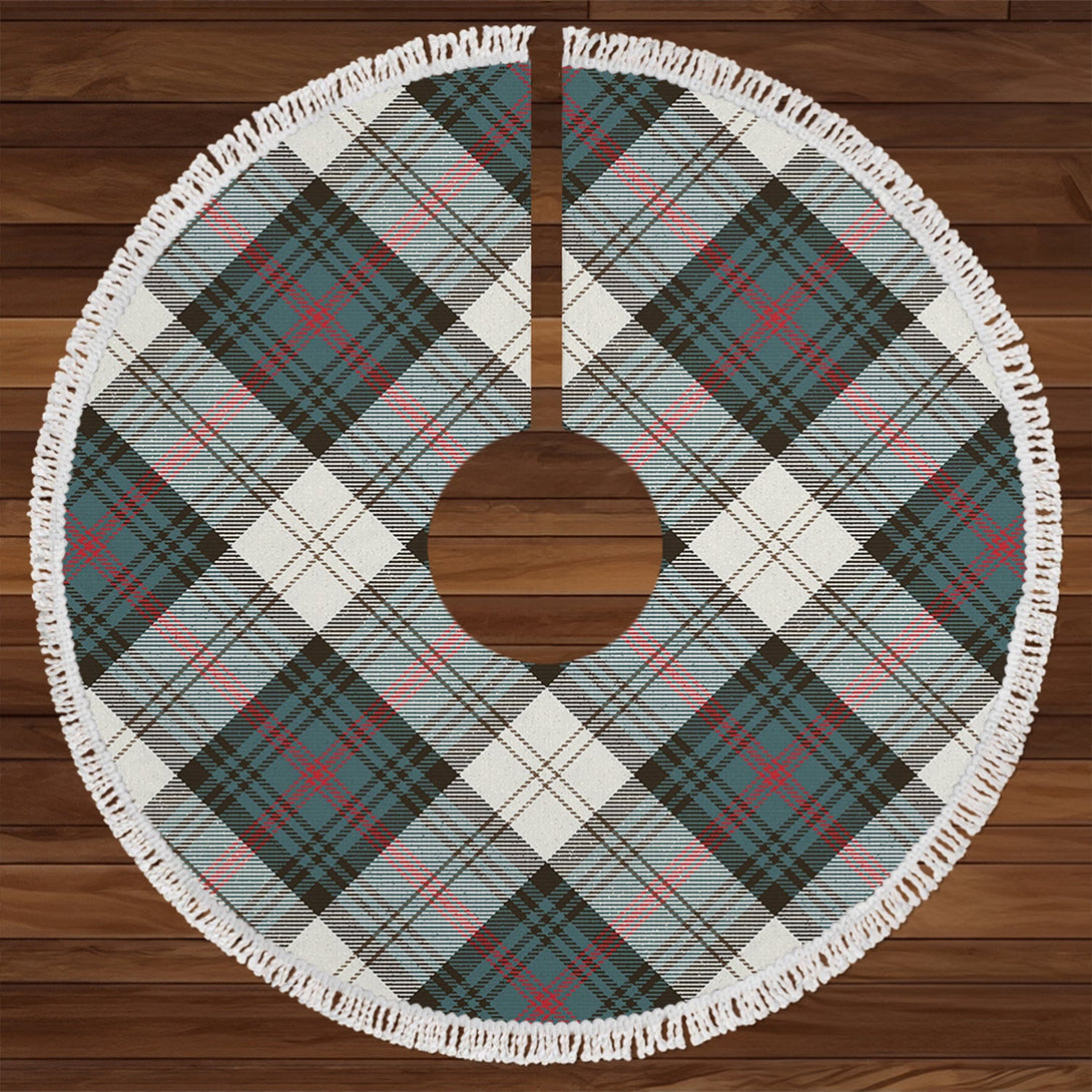 Sutherland Dress 2 Weathered Tartan Christmas Tree Skirt