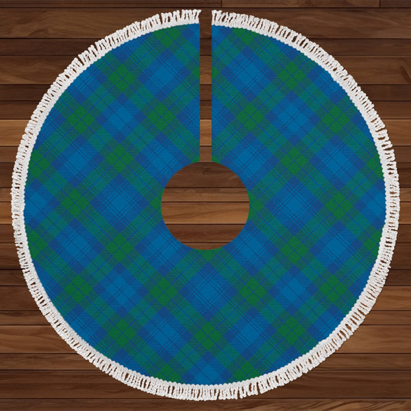 Sutherland Hunting Modern Tartan Christmas Tree Skirt