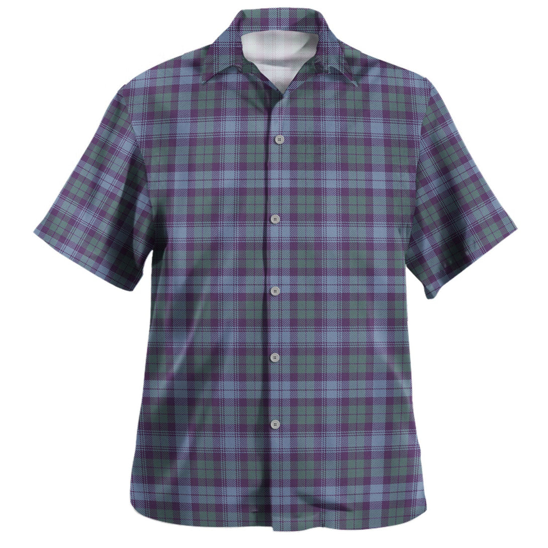 Sutherland Hunting Weathered Tartan Hawaiian Shirt