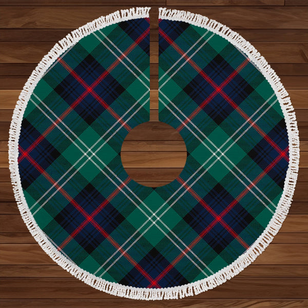 Sutherland Old Modern Tartan Christmas Tree Skirt