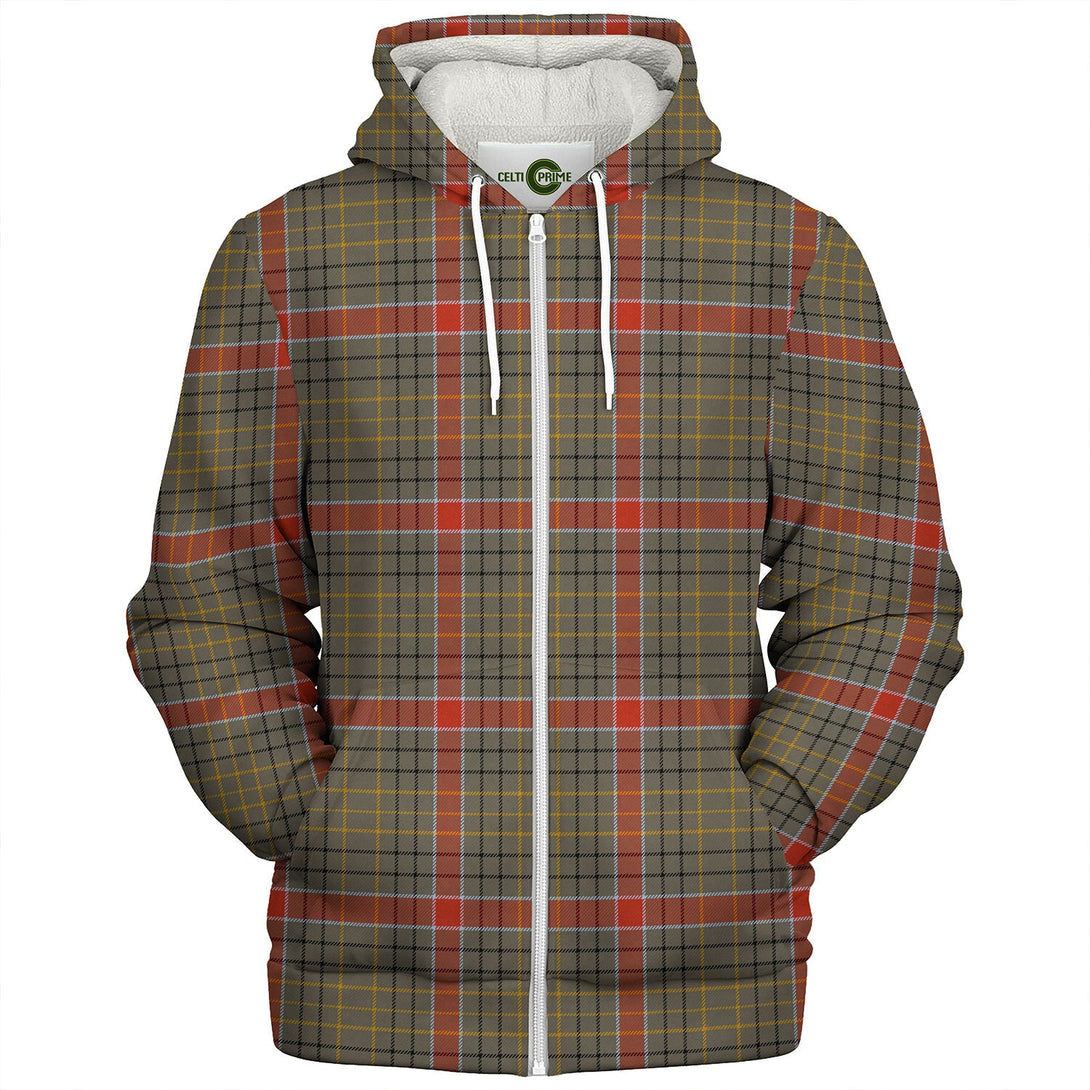 Sutherland of Duffus Ancient Tartan Sherpa Hoodie