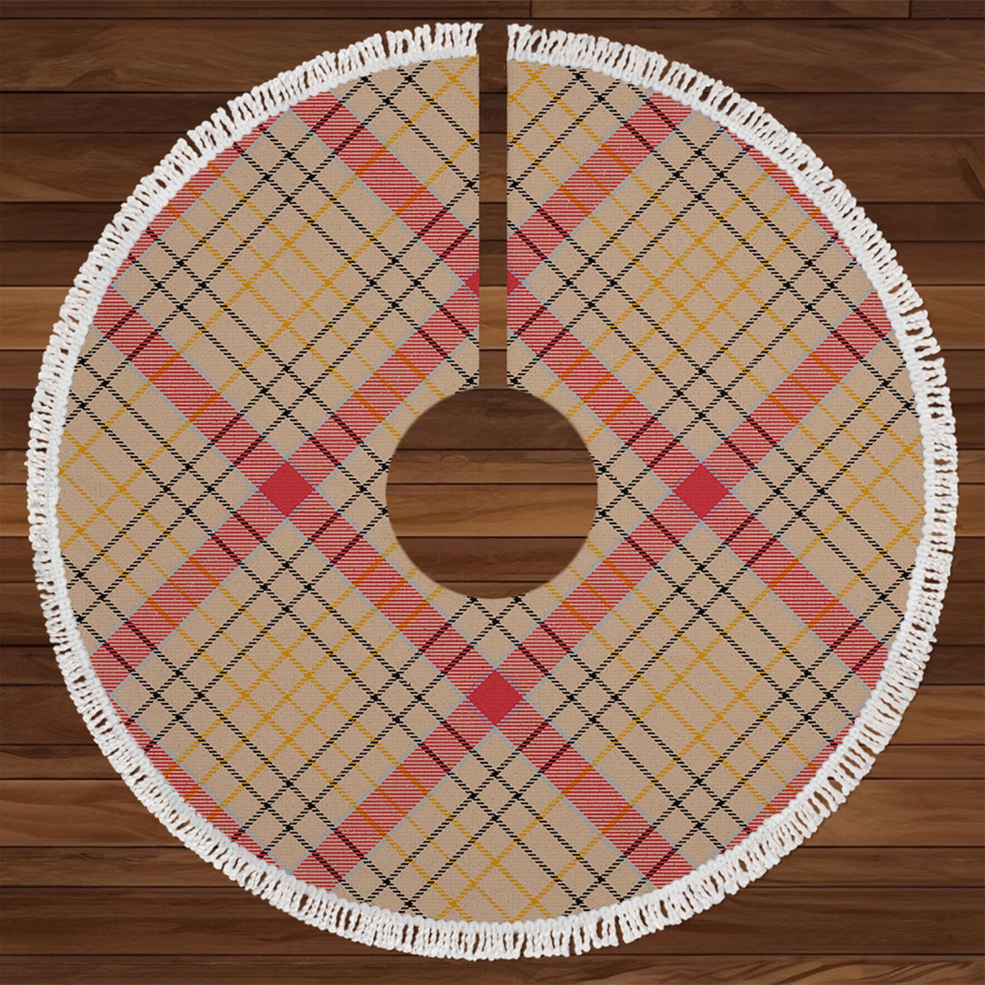 Sutherland of Duffus Weathered Tartan Christmas Tree Skirt