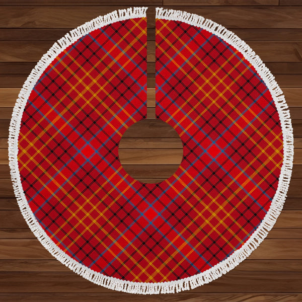 Sutherland of Duffus 2 Modern Tartan Christmas Tree Skirt