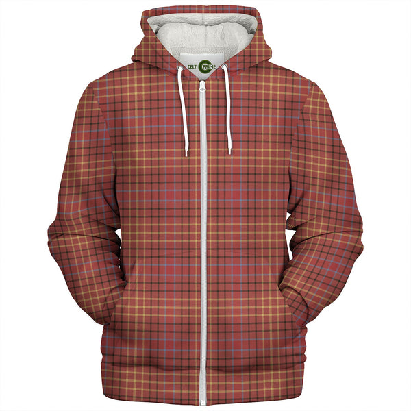 Sutherland of Duffus 2 Weathered Tartan Sherpa Hoodie