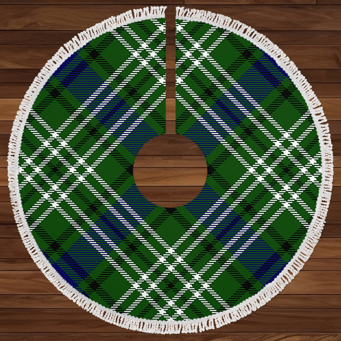 Swinton Clan Badge Tartan Christmas Tree Skirt