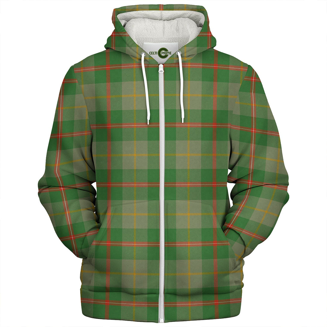 Symington Ancient Clan Badge Tartan Sherpa Hoodie