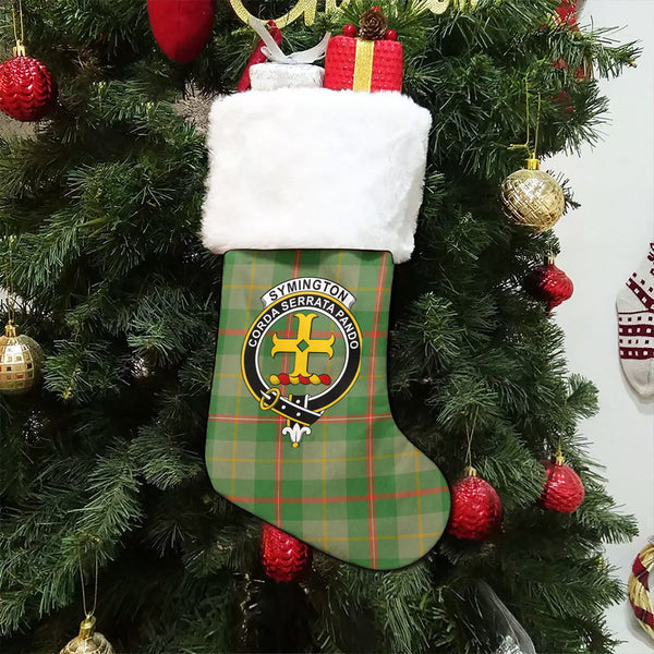 Symington Ancient Clan Badge Tartan Christmas Stocking