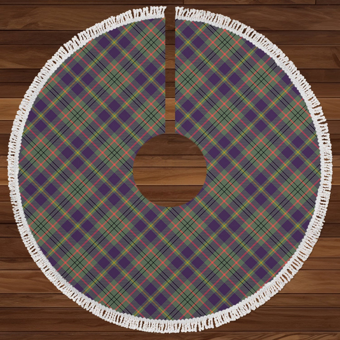 Tailyour Weathered Clan Badge Tartan Christmas Tree Skirt