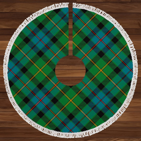 Tait Ancient Clan Badge Tartan Christmas Tree Skirt