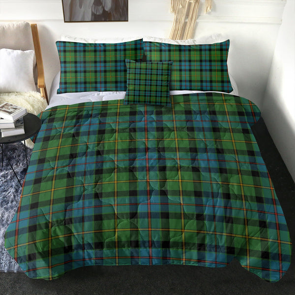 Tait Ancient Clan Badge Tartan Comforter