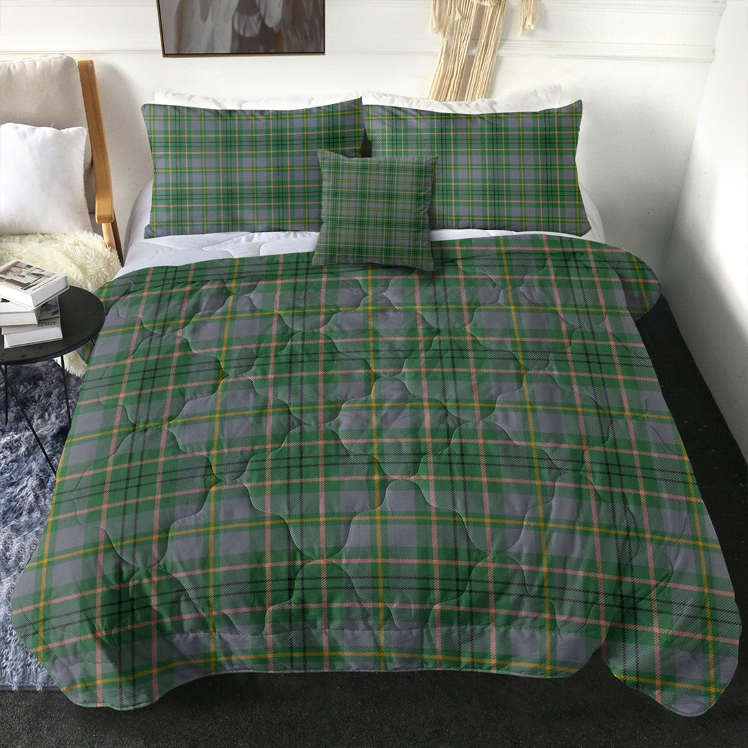 Taylor Weathered Clan Badge Tartan Comforter