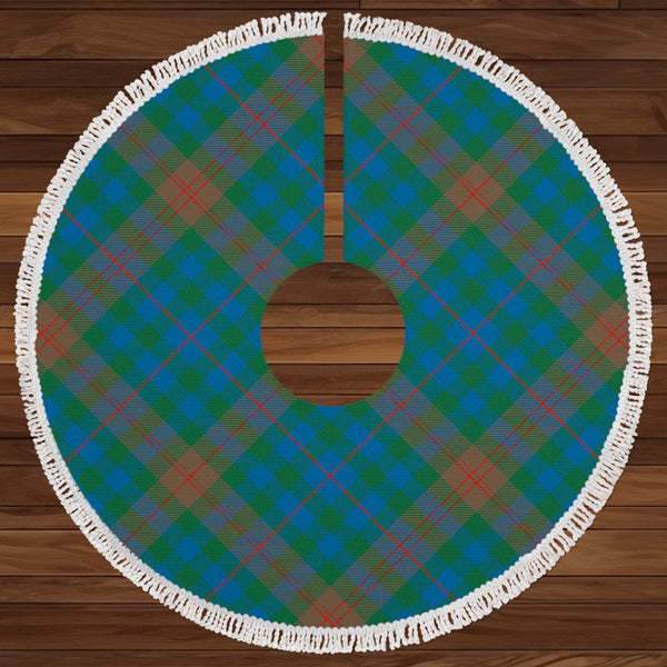 Tennant Yules Ancient Clan Badge Tartan Christmas Tree Skirt