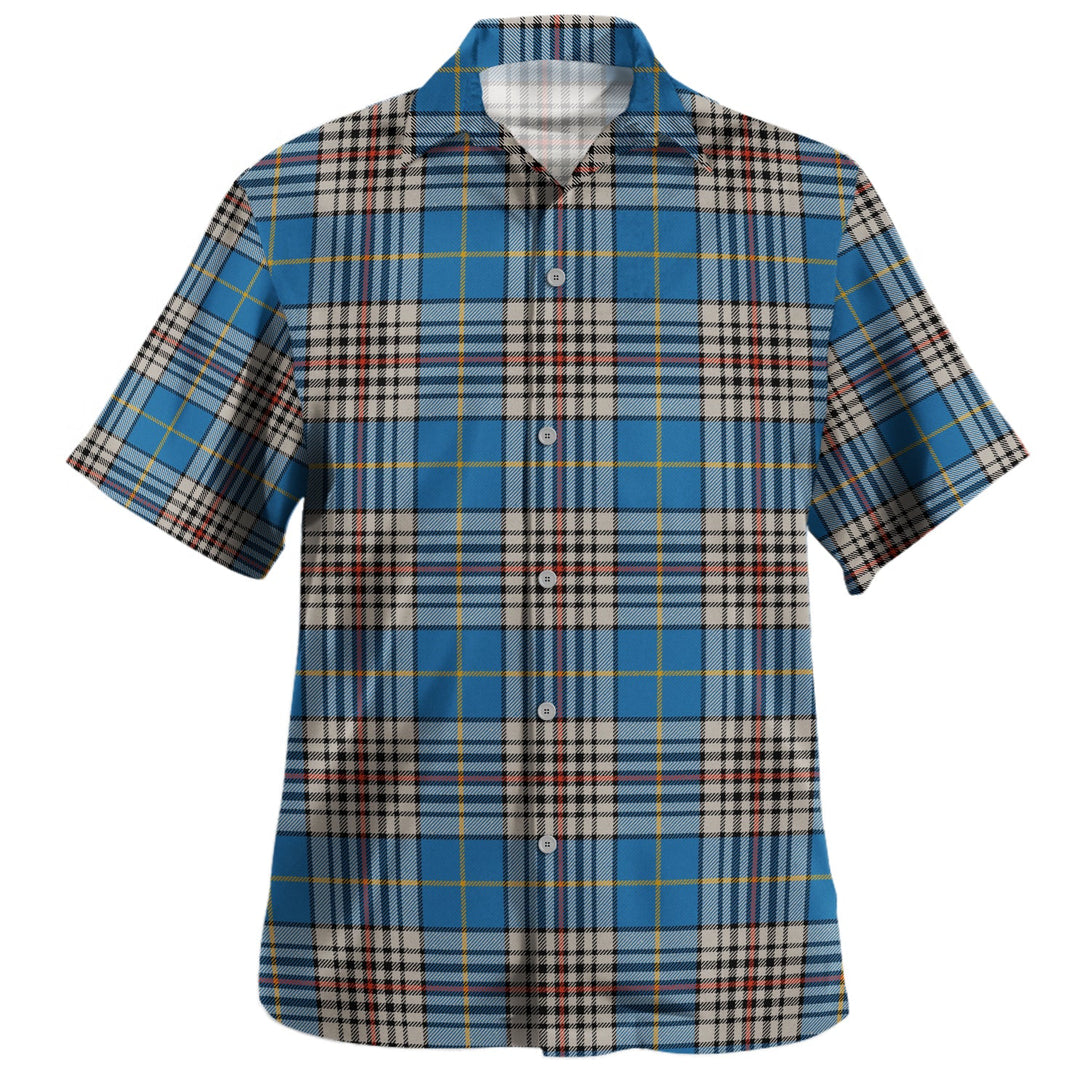 Thompson Variant (Thomson Variant) Ancient Clan Badge Tartan Hawaiian Shirt