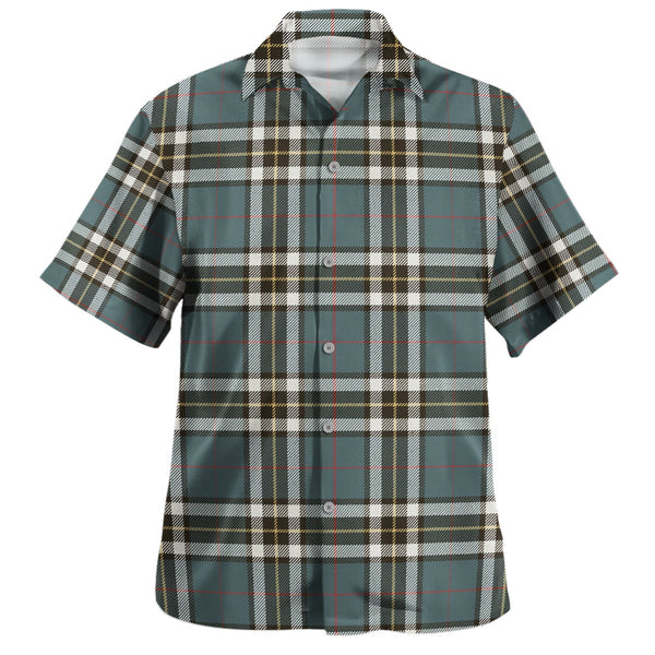 Thomson Blue (MacThomas Blue Thompson Dress) Weathered Tartan Hawaiian Shirt