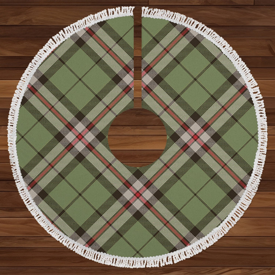 Thomson Camel 2 (Thompson Camel 2) Weathered Tartan Christmas Tree Skirt