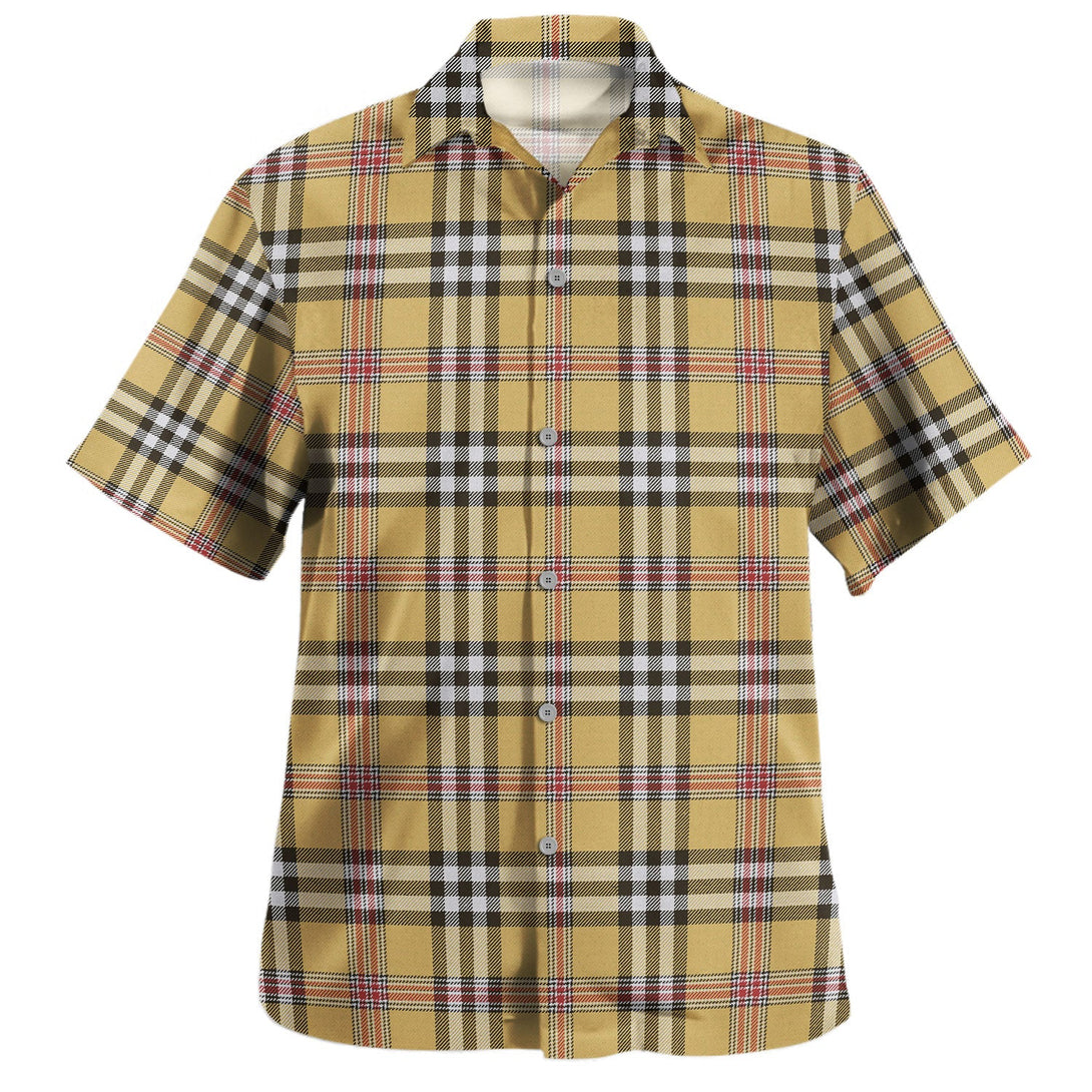 Thomson Camel 3 (Thompson Camel 3) Weathered Tartan Hawaiian Shirt