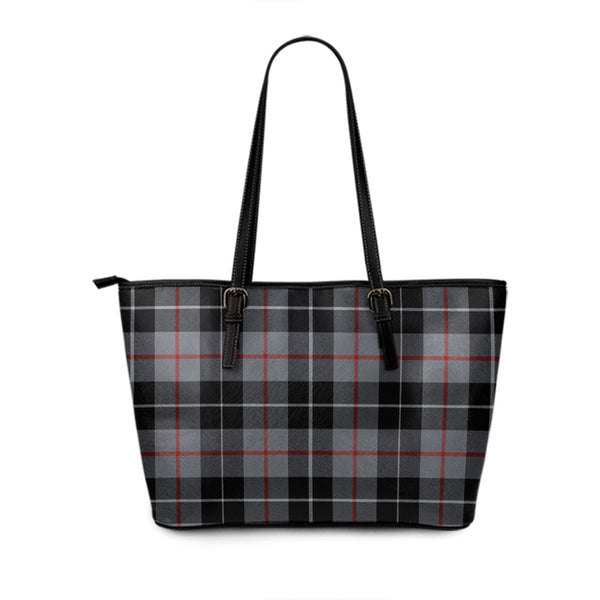 Thomson Grey 2 (Thompson Grey 2) Modern Tartan Leather Tote Bag