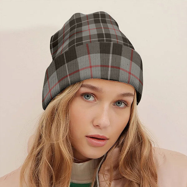 Thomson Grey 2 (Thompson Grey 2) Weathered Tartan Knitted Beanie