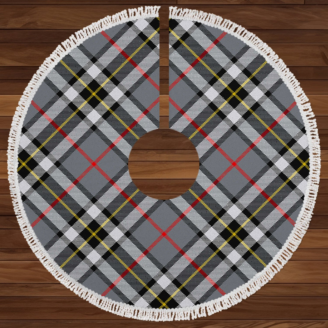 Thomson Grey (MacThomas Thompson Grey) Ancient Clan Badge Tartan Christmas Tree Skirt