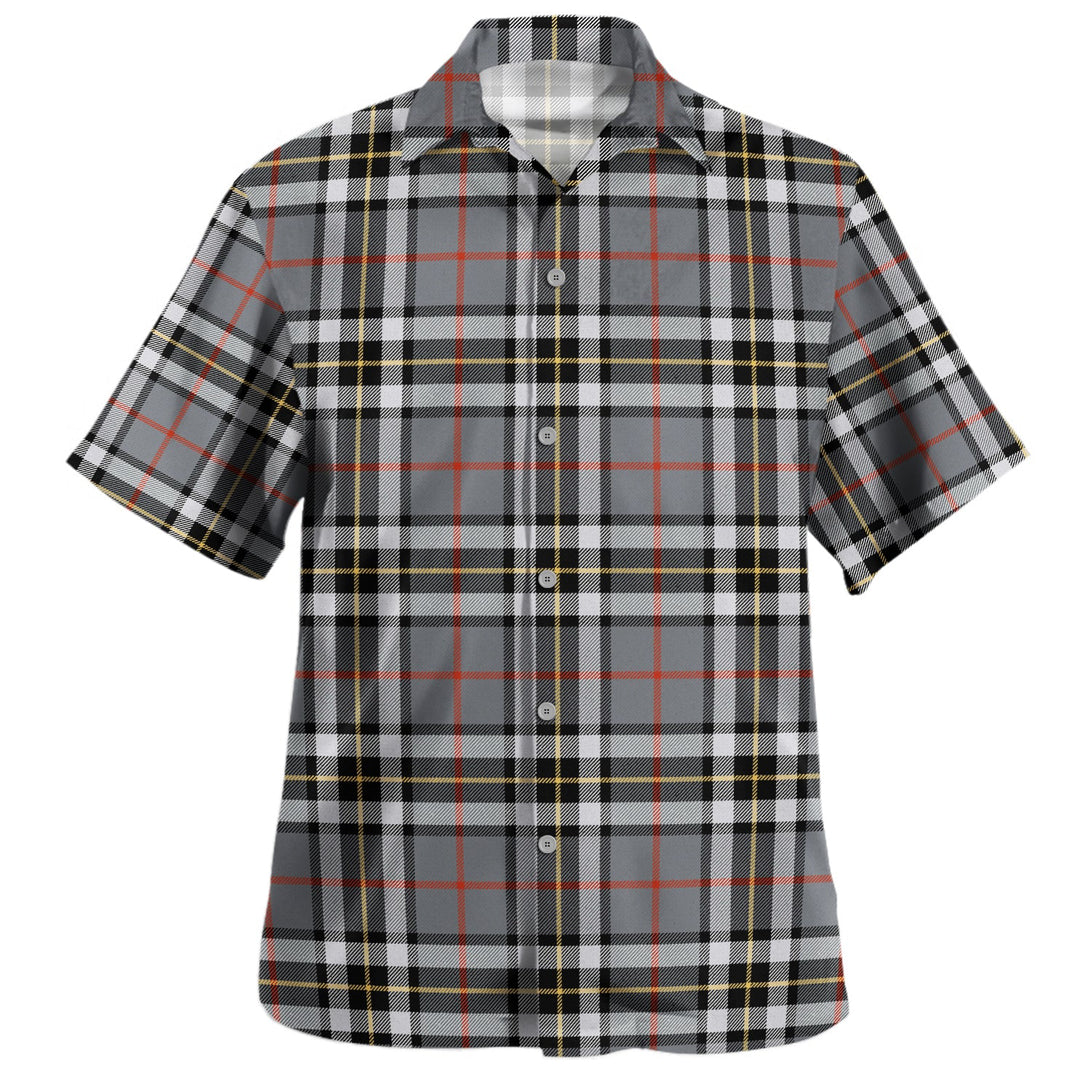 Thomson Grey (MacThomas Thompson Grey) Modern Tartan Hawaiian Shirt