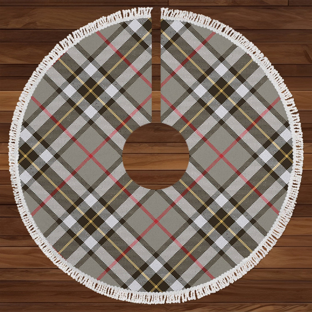 Thomson Grey (MacThomas Thompson Grey) Weathered Tartan Christmas Tree Skirt