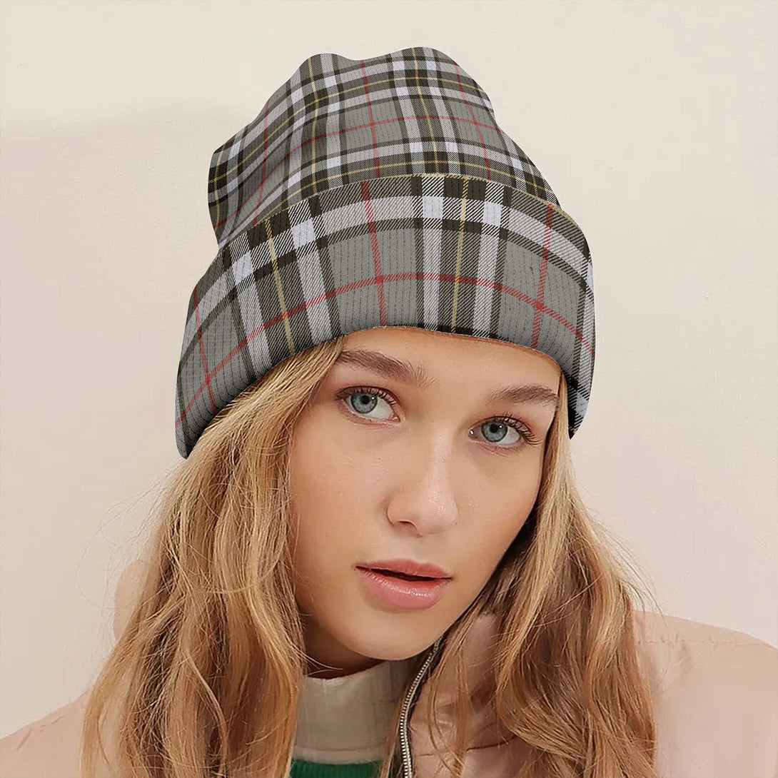 Thomson Grey (MacThomas Thompson Grey) Weathered Tartan Knitted Beanie