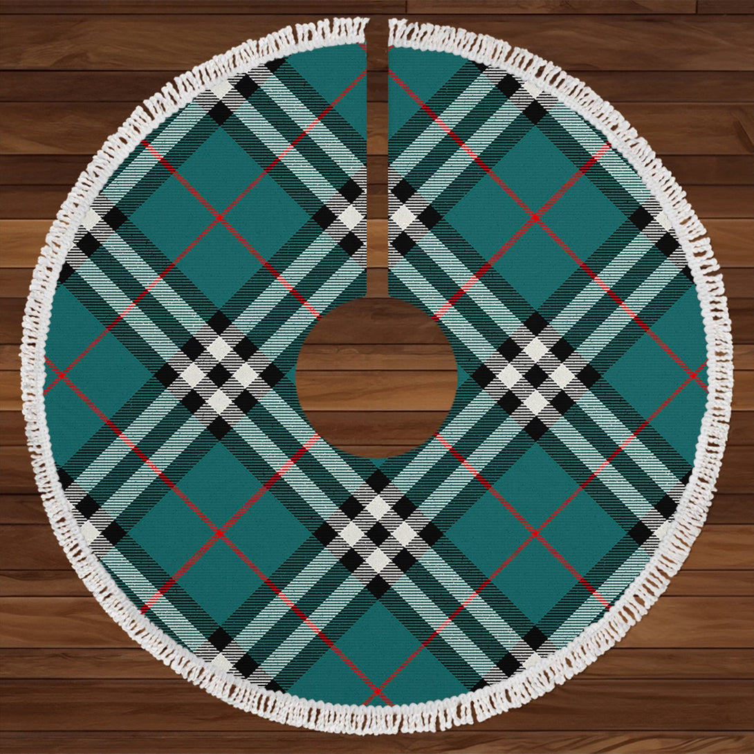 Thomson Hunting 2 (Thompson Hunting 2) Modern Tartan Christmas Tree Skirt