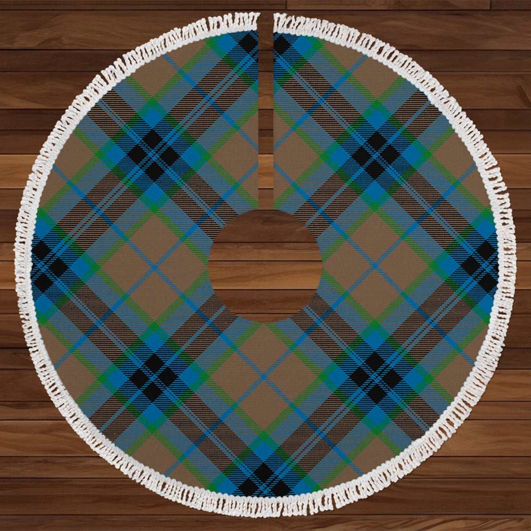 Thomson Hunting (MacThomas Thompson Hunting) Ancient Tartan Christmas Tree Skirt