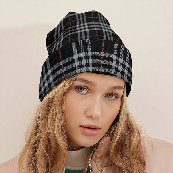 Thomson Navy (Thompson Navy) Ancient Tartan Knitted Beanie