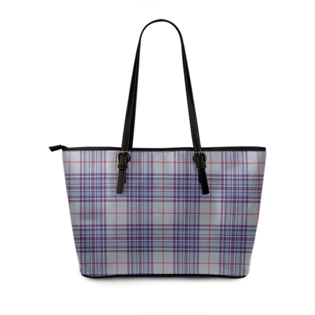 Thorburn USA (Thurburn USA) Weathered Tartan Leather Tote Bag