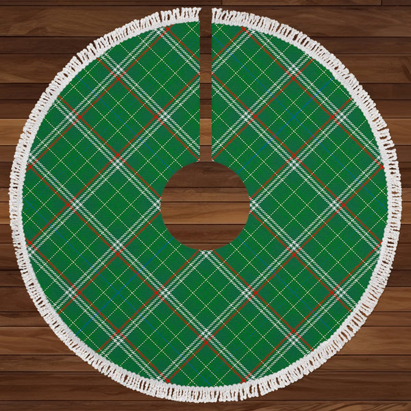 Toshach Ancient Clan Badge Tartan Christmas Tree Skirt