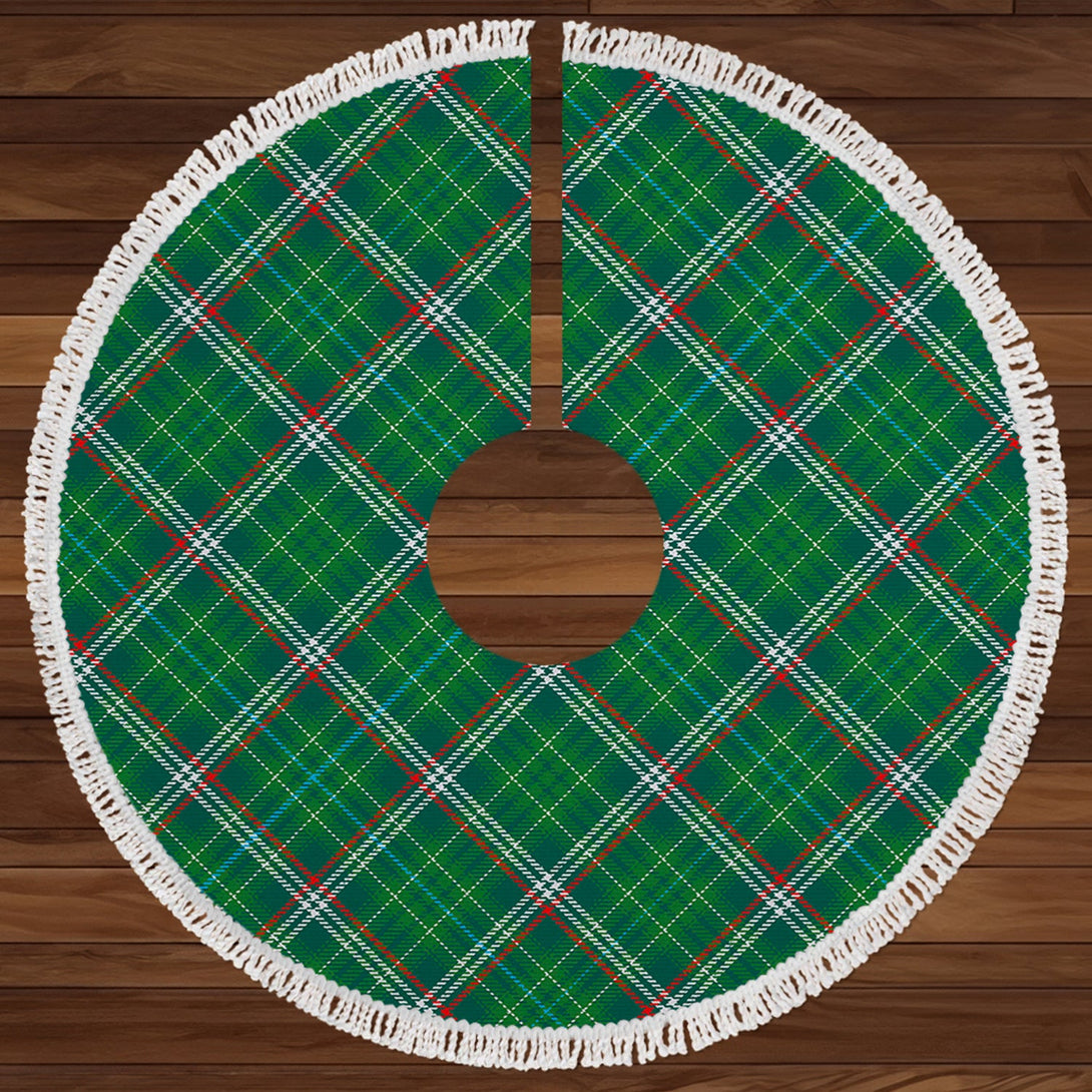 Toshach Modern Clan Badge Tartan Christmas Tree Skirt