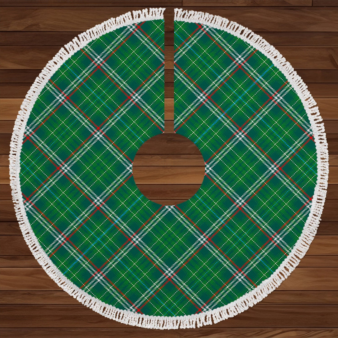 Toshach Modern Tartan Christmas Tree Skirt