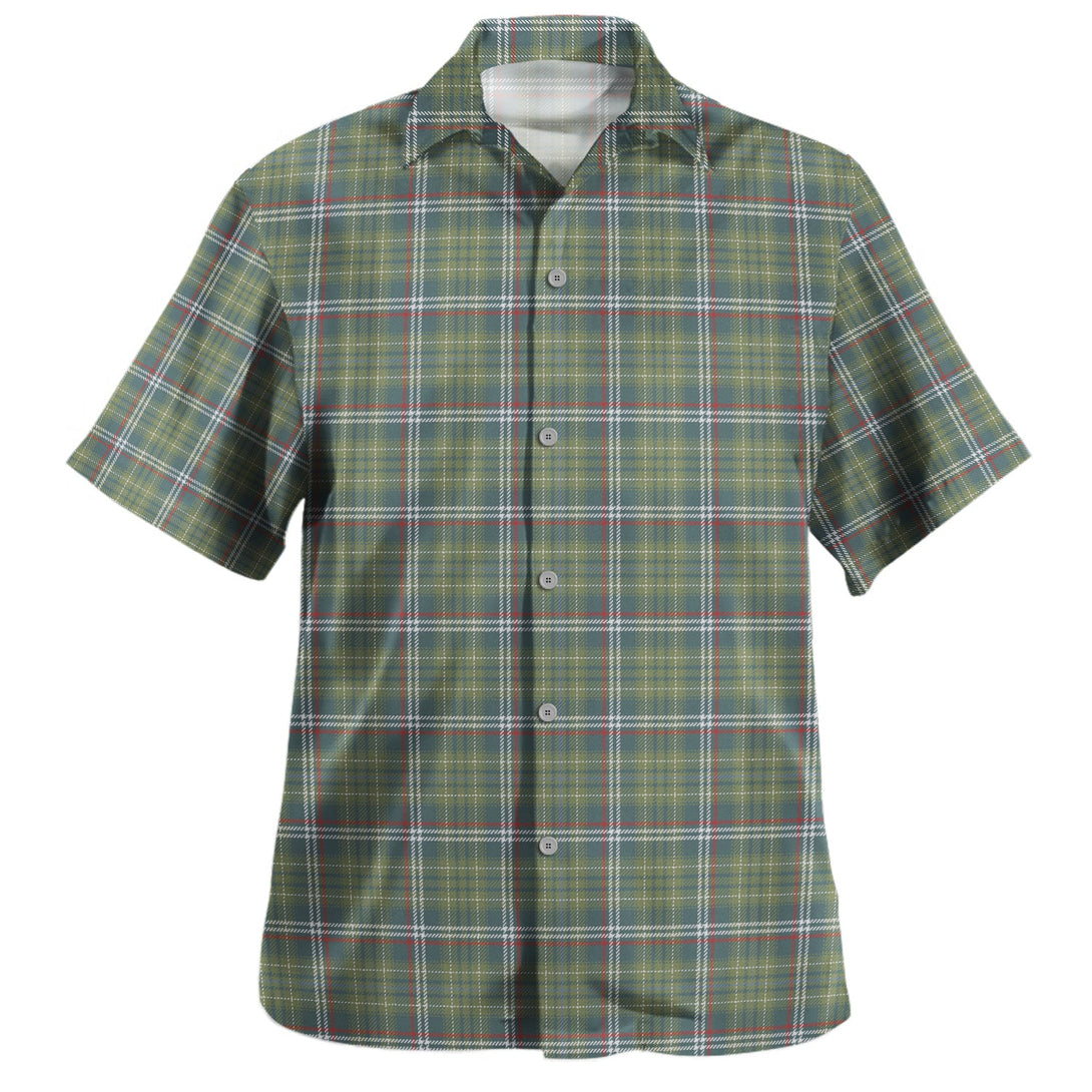 Toshach Weathered Clan Badge Tartan Hawaiian Shirt