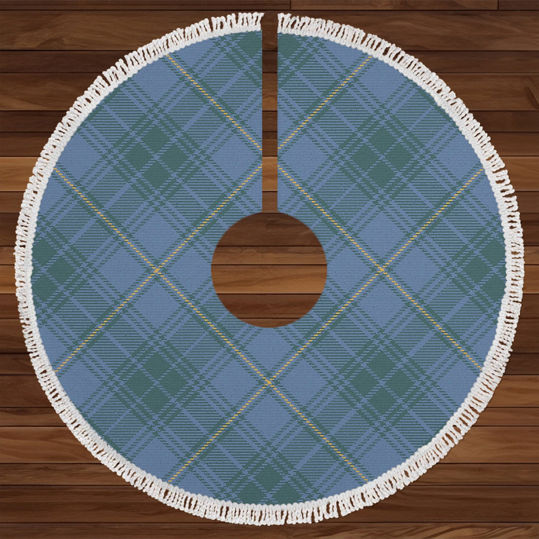 Traynor Weathered Tartan Christmas Tree Skirt