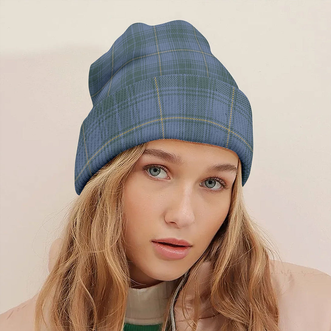 Traynor Weathered Tartan Knitted Beanie