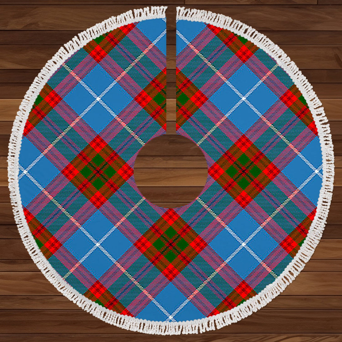 Trotter Clan Badge Tartan Christmas Tree Skirt