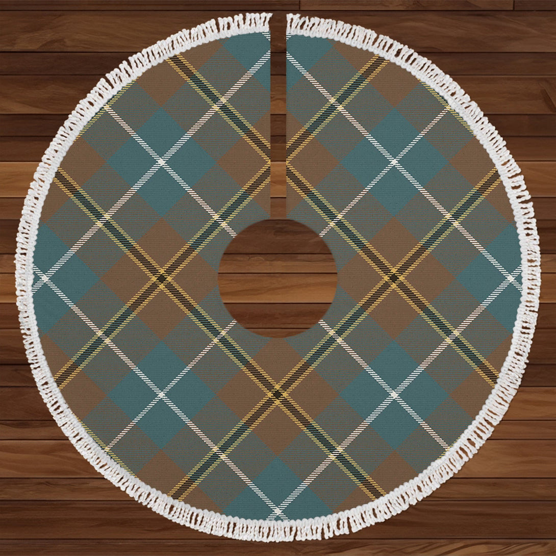 Turnbull Hunting Weathered Tartan Christmas Tree Skirt