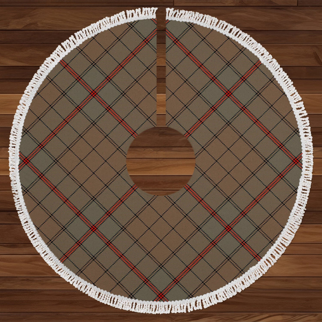 Ulster Peat Ancient Tartan Christmas Tree Skirt