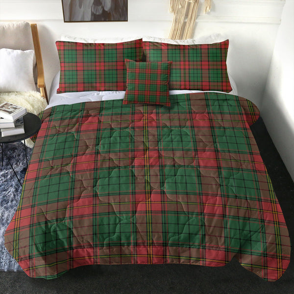 Ulster Red Ancient Tartan Comforter