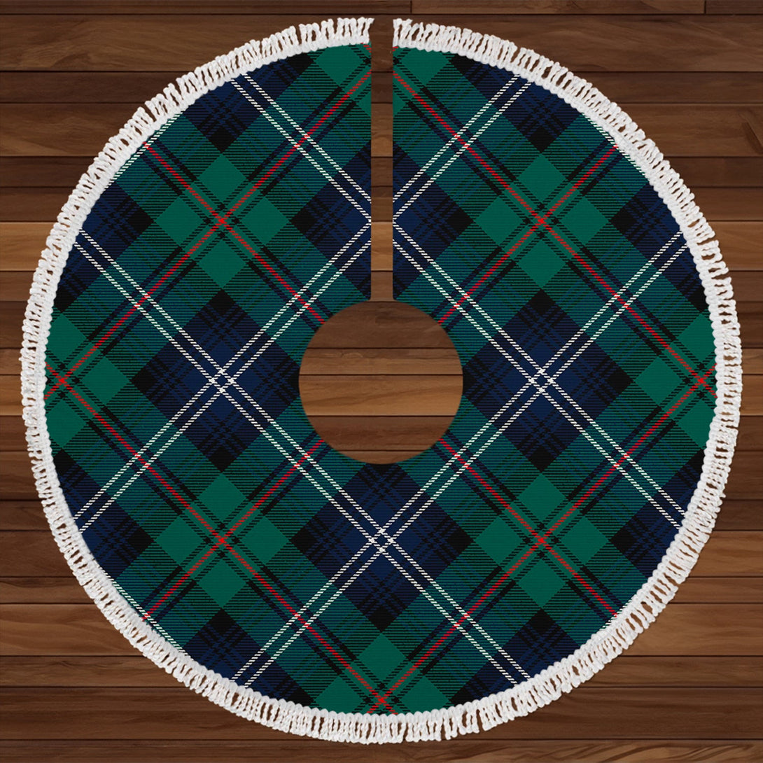 Urquhart Modern Tartan Christmas Tree Skirt