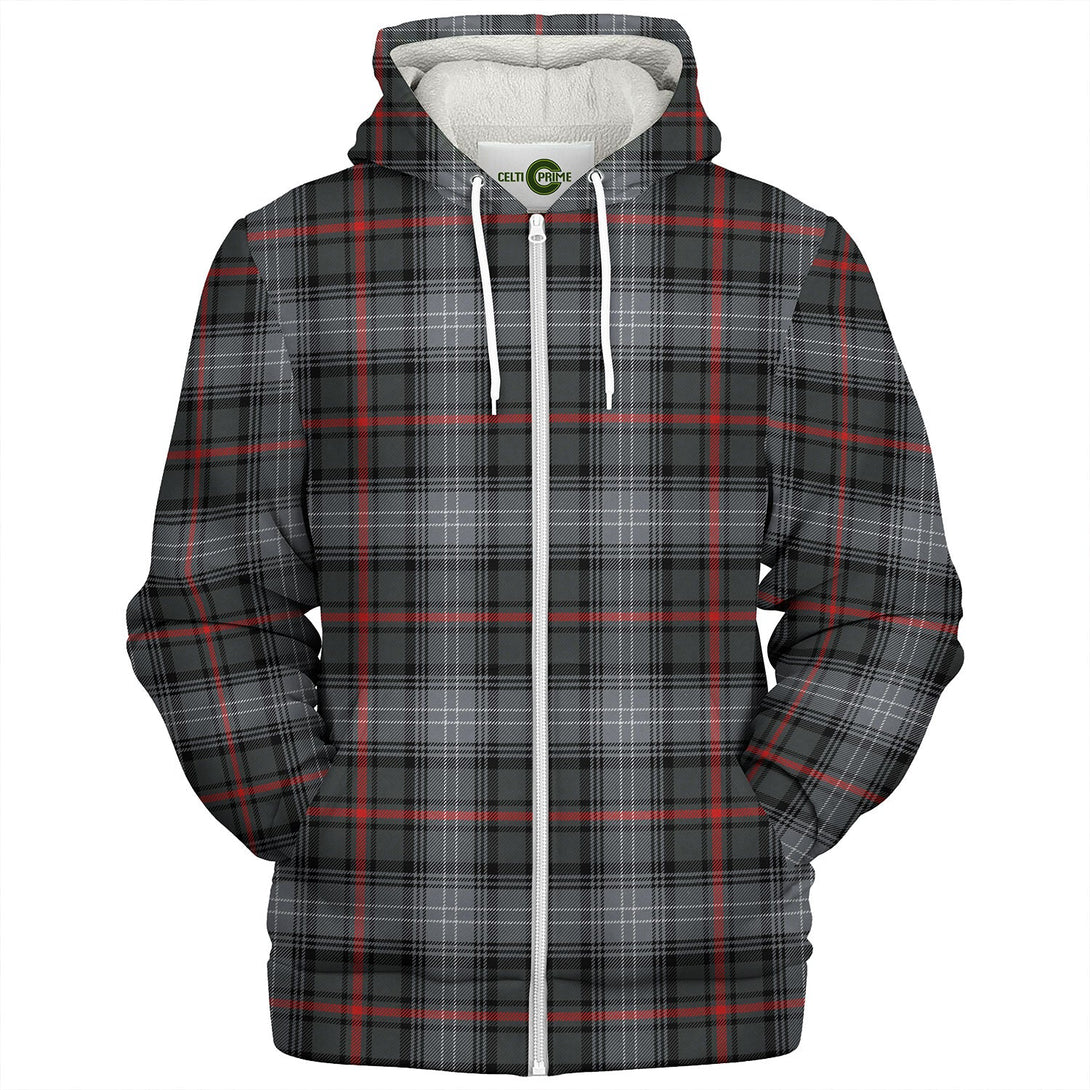 Urquhart 2 Modern Tartan Sherpa Hoodie