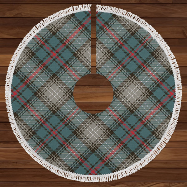 Urquhart 2 Weathered Tartan Christmas Tree Skirt