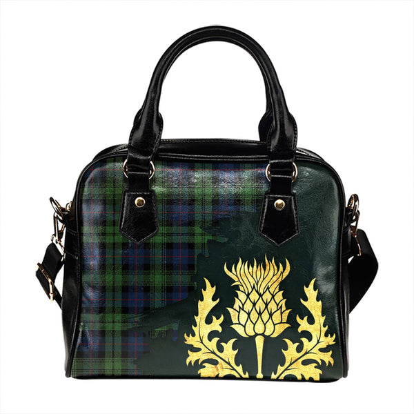 Urquhart (Smibert) Modern Tartan Shoulder Handbag Thistle Oldest Style