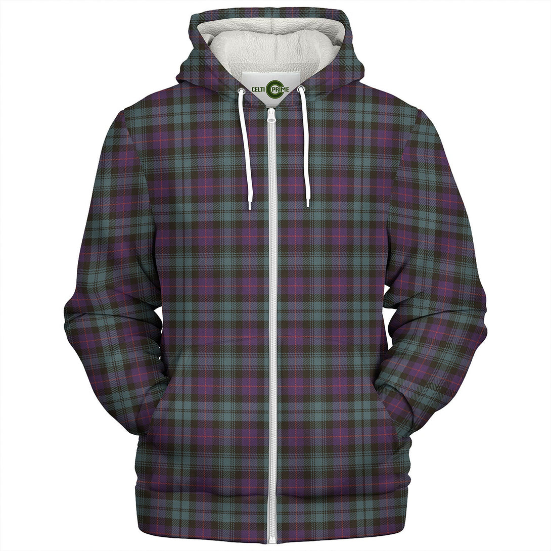 Urquhart (Smibert) Weathered Tartan Sherpa Hoodie