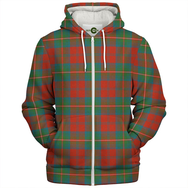 Waddell 2 (Fife) Greg Ancient Tartan Sherpa Hoodie